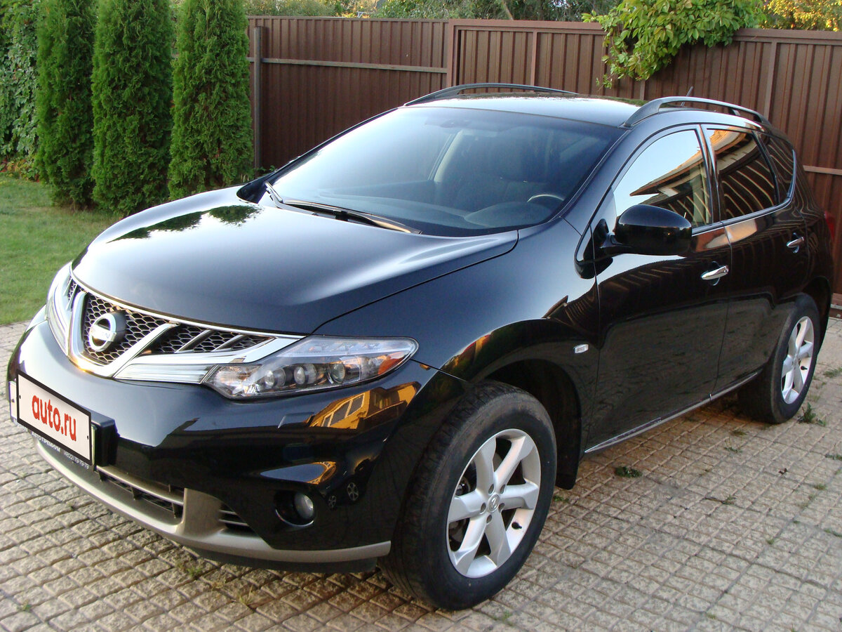 Черный Nissan Murano Cabrio 2011 2014