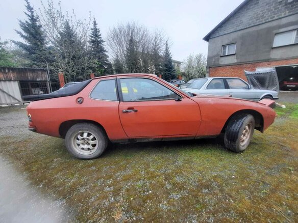 1979 Porsche 924 4-speed, красный, 455000 рублей - вид 1