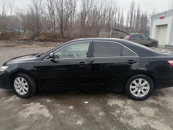 2009 Toyota Camry VI (XV40) Рестайлинг, чёрный, 900000 рублей - вид 5