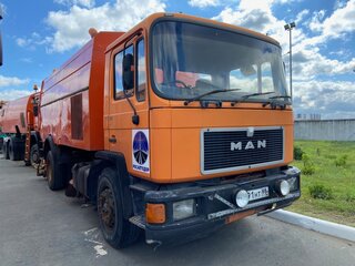 1991 MAN Вакуумные машины, оранжевый, 750000 рублей, вид 1
