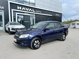2016 Lada (ВАЗ) Granta I, синий, 340000 рублей, вид 1