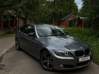 2009 BMW 3 серии 318i V (E90/E91/E92/E93) Рестайлинг, серебристый, 1050000 рублей, вид 1