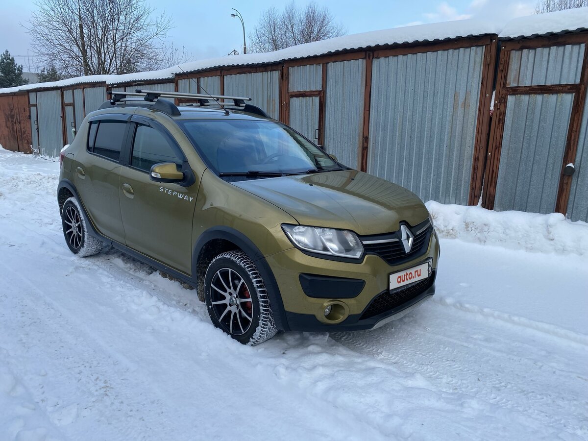 Купить б/у Renault Sandero II Stepway 1.6 AT (102 л.с.) бензин автомат ...