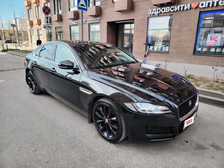 2017 Jaguar XF II, чёрный, 1685000 рублей, вид 1