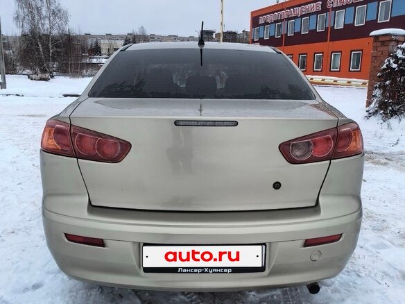 2007 Mitsubishi Lancer X, золотистый, 720000 рублей - вид 5