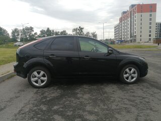 2009 Ford Focus II Рестайлинг, чёрный, 450000 рублей, вид 4