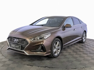 2018 Hyundai Sonata VII (LF) Рестайлинг, коричневый, 1770000 рублей, вид 1