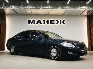 2006 Mercedes-Benz S-Класс 500 Long V (W221), синий, 1350000 рублей, вид 1