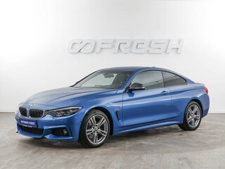 2019 BMW 4 серии 420d xDrive F32/F33/F36 Рестайлинг, синий, 3797434 рублей, вид 5