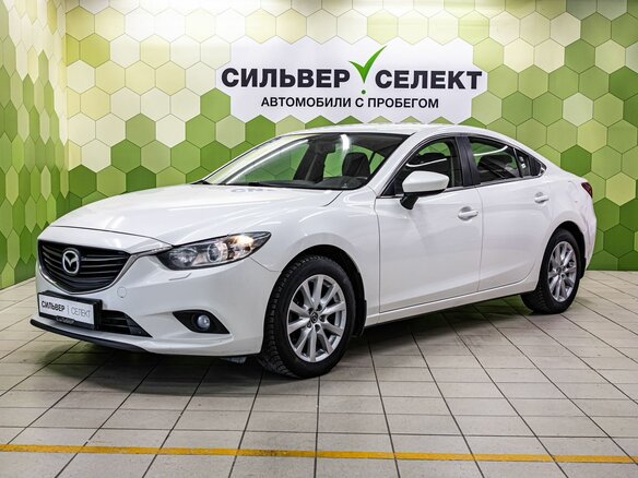 2013 Mazda 6 III (GJ), белый, 1479000 рублей