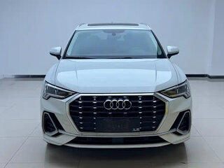 2021 Audi Q3 35 TFSI II (F3), белый, 1650000 рублей, вид 2