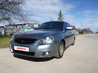 2013 Lada (ВАЗ) Priora I Рестайлинг, серый, 460000 рублей, вид 1