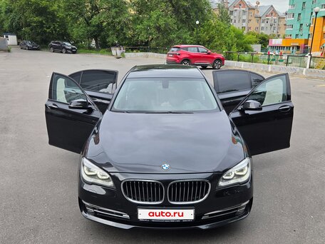 2013 BMW 7 серии Long 750Ld xDrive V (F01/F02/F04) Рестайлинг, чёрный, 2950000 рублей, вид 4