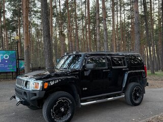 2007 Hummer H3, чёрный, 1350000 рублей, вид 1