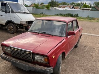 1998 Lada (ВАЗ) 2107, красный, 50000 рублей, вид 2