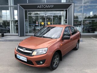 2014 Lada (ВАЗ) Granta I, оранжевый, 303500 рублей, вид 1