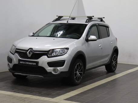 2016 Renault Sandero Stepway II, серебристый, 707000 рублей, вид 5