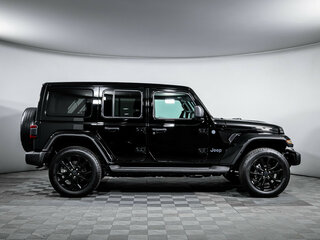 2025 Jeep Wrangler 4xe IV (JL) Рестайлинг, чёрный, 7027000 рублей, вид 4