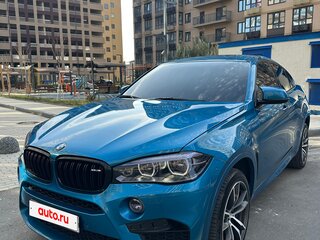 2015 BMW X6 M II (F86), голубой, 4300000 рублей, вид 1