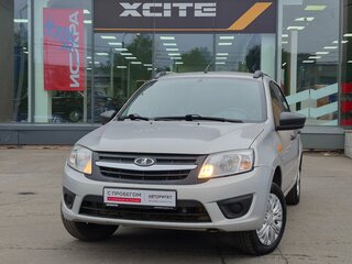 2017 Lada (ВАЗ) Granta I, серебристый, 489000 рублей, вид 1