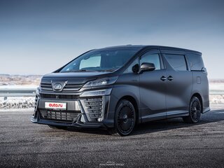 2018 Toyota Vellfire II Рестайлинг, чёрный, 4950000 рублей, вид 1