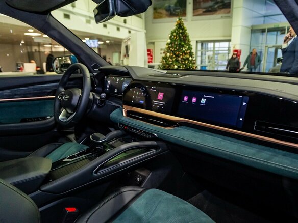 2025 Geely Monjaro I, синий - вид 7