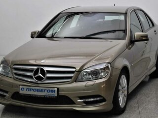 2011 Mercedes-Benz C-Класс 180 BlueEFFICIENCY III (W204), бежевый, 1450000 рублей, вид 1