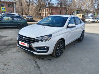 2024 Lada (ВАЗ) Vesta I Рестайлинг (NG), белый, 1150000 рублей, вид 1