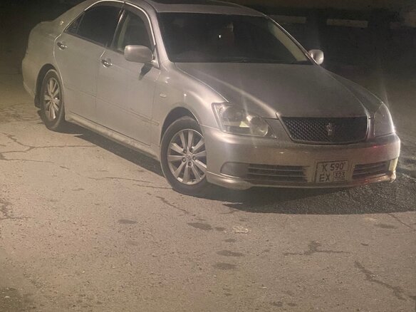 2003 Toyota Crown XII (S180), серебристый, 1150000 рублей - вид 5