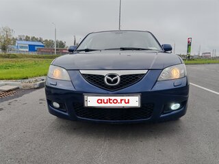 2008 Mazda 3 I (BK) Рестайлинг, синий, 540000 рублей, вид 1