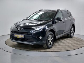 2017 Toyota RAV4 IV (XA40) Рестайлинг, чёрный, 2099000 рублей, вид 1
