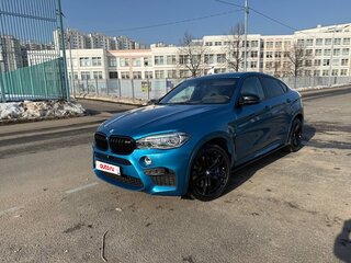 2017 BMW X6 M II (F86), голубой, 4649000 рублей, вид 1