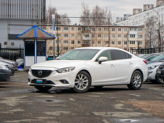 2013 Mazda 6 III (GJ), белый, 1215000 рублей, вид 1