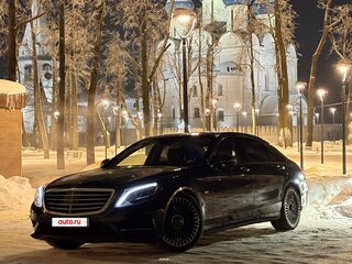 2014 Mercedes-Benz S-Класс 500 Long VI (W222, C217), чёрный, 3100000 рублей, вид 1