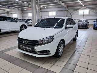 2021 Lada (ВАЗ) Vesta I, белый, 1150000 рублей, вид 1