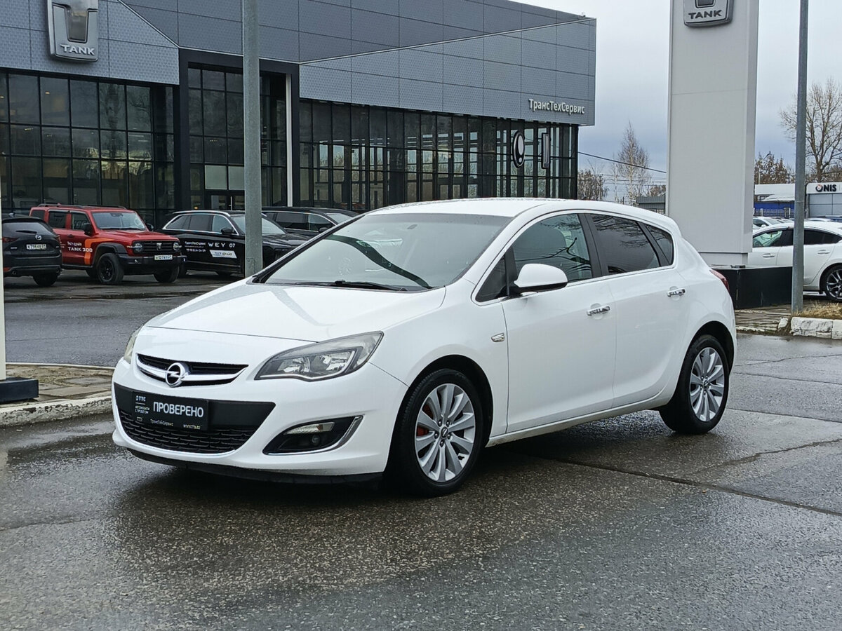 Opel Astra J Рестайлинг