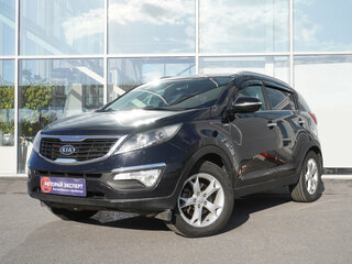 2011 Kia Sportage III, чёрный, 995000 рублей, вид 1