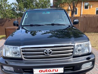 2003 Toyota Land Cruiser 100 Series Рестайлинг 1, чёрный, 2500000 рублей, вид 1