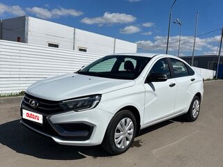 2024 Lada (ВАЗ) Vesta I Рестайлинг (NG), белый, 980000 рублей, вид 1
