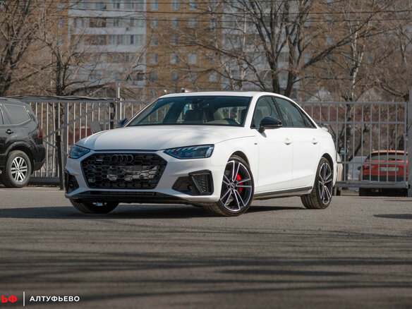 2025 Audi A4 45 TFSI Long V (B9) Рестайлинг, белый, 6100000 рублей