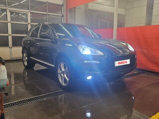 2007 Porsche Cayenne Turbo I Рестайлинг (957), чёрный, 700000 рублей, вид 1