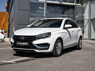 2026 Lada (ВАЗ) Vesta CNG I Рестайлинг (NG), белый, 1881000 рублей, вид 4