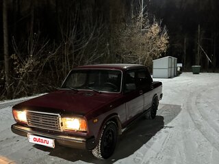 2004 Lada (ВАЗ) 2107, красный, 107000 рублей, вид 1