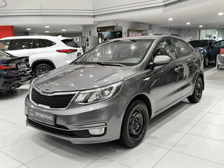 2016 Kia Rio III Рестайлинг, серый, 680000 рублей, вид 1