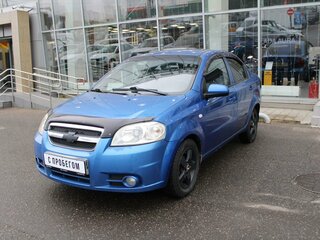 2007 Chevrolet Aveo I Рестайлинг, синий, 385000 рублей, вид 1