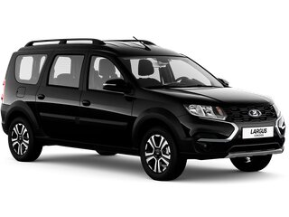 2026 Lada (ВАЗ) Largus Cross I Рестайлинг, чёрный, 1967000 рублей, вид 1