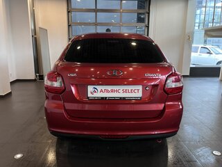 2017 Lada (ВАЗ) Granta I, красный, 416000 рублей, вид 4