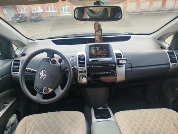 2007 Toyota Prius II Рестайлинг (XW20), голубой, 790000 рублей - вид 5