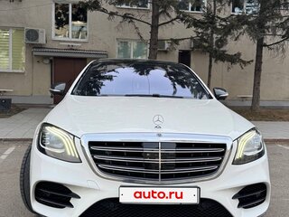 2019 Mercedes-Benz S-Класс 350 d VI (W222, C217) Рестайлинг, белый, 5250000 рублей, вид 1
