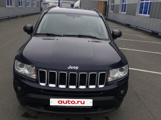 2012 Jeep Compass I Рестайлинг, синий, 1700000 рублей, вид 1